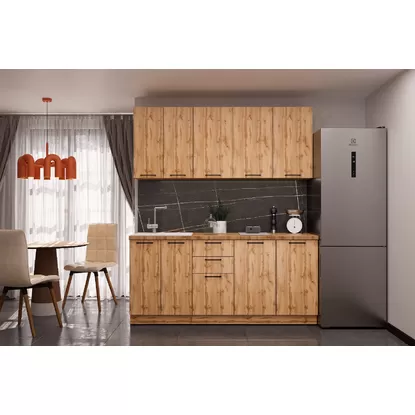 Кухня Хелмер 1.8м ЛДСП - Дуб вотан