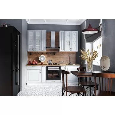 Кухня Ницца 2.2м - Дуб серый