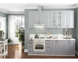 Кухня Ницца 2.4м - Дуб серый