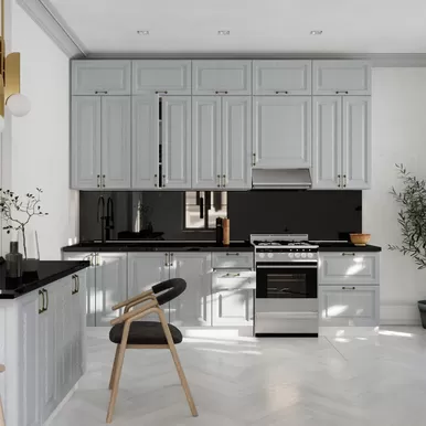 Кухня Ницца 3.0м - Дуб серый