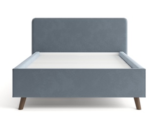 Кровать Интерьерная Ванесса 1,4 м - Темно-серый (Столлайн)