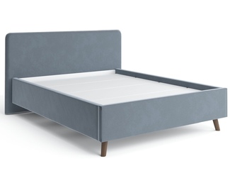 Кровать Интерьерная Ванесса 1,6 м - Темно-серый (Столлайн)