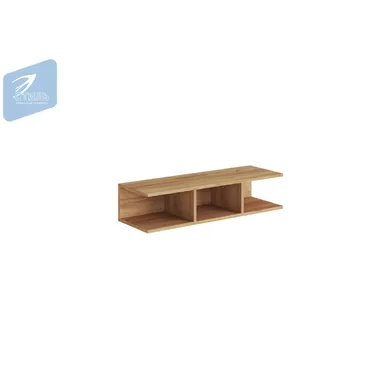 Полка навесная Гранж ПН-002 - Дуб Крафт золотой (МК Стиль)