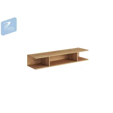 Полка навесная Гранж ПН-003 - Дуб Крафт золотой (МК Стиль)