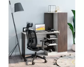 Стол компьютерный Бейсик - Венге/Лоредо (BTS)