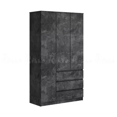 Шкаф 3 ств Аванта - Бетон темный (Рикко)