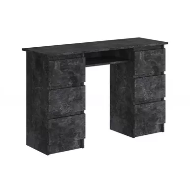 Стол с ящиками Аванта - Бетон темный (Рикко)