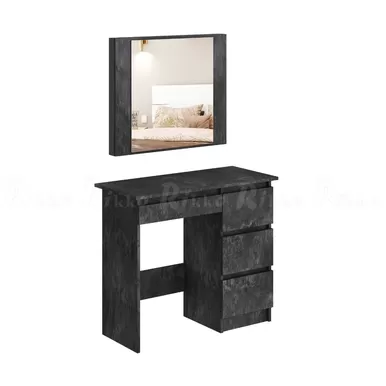 Стол косметический без подсветки Аванта - Бетон тёмный (Рикко)