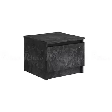 Тумбы прикроватные Аванта (2 шт) - Бетон тёмный (Рикко)