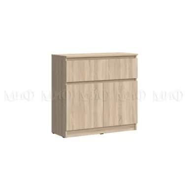 Комод Челси 800 (1 ящик, 2 двери) - Дуб сонома (МИФ)