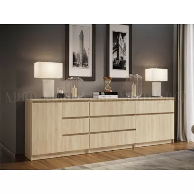 Комод Челси 2406 - Комплект 1 - Дуб Сонома (МИФ)