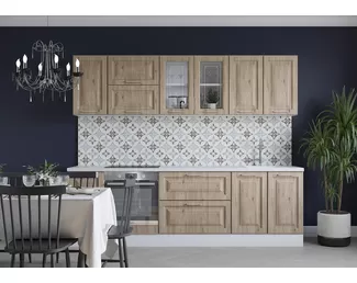 Кухня Классик 2.6м - Рустик натур (Горизонт)