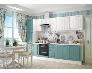Кухня Принцесса 3.05м - Арктик/Мурено (Горизонт)