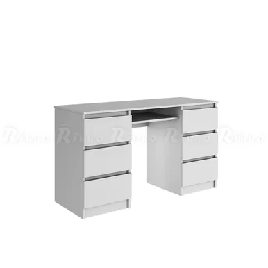 Стол с ящиками Аванта - Белый шагрень (Рикко)