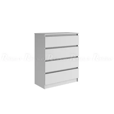 Комод Аванта 800 - Белый шагрень (Рикко)