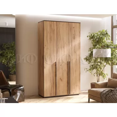 Шкаф 3-х створчатый Норд (1200) - Дуб крафт (МИФ)