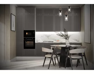 Кухня Моцарт 3.4м - Монблан софт