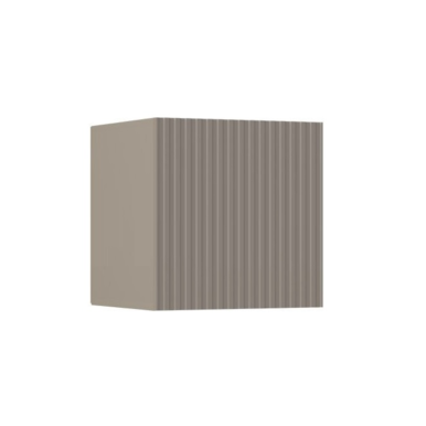 Шкаф навесной малый Оливия - Шарли мокко/Глиняный серый (МИФ)