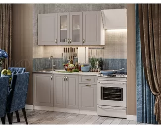 Кухня Констанция 1.5м - Трюфель (МИФ)