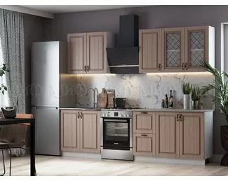 Кухонный гарнитур Настя 2.0м - Трюфель (МИФ)