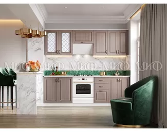 Кухня Настя 2.4м - Трюфель (МИФ)