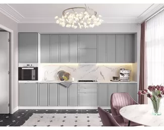 Кухня Орлеан 3.6м - Кантри серый (Стендмебель)