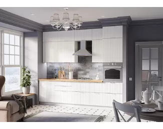 Кухня Каталея 2.8м - Софт вайт (Стендмебель)