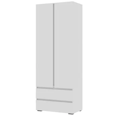 Шкаф 2х створчатый Хелен ШК-01 - Белый (Стендмебель)