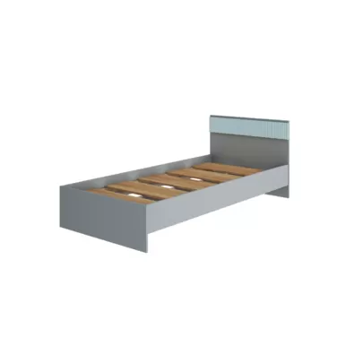 Кровать ДЖЕРСИ КР-003 - Шиншилла Серая (МК Стиль)