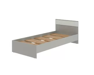 Кровать ДЖЕРСИ КР-003 - Шиншилла Серая / Матовая Скай (МК Стиль)