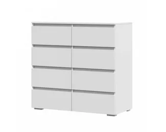Комод Хелен КМ-04 (8 ящиков) - Белый (Стендмебель)