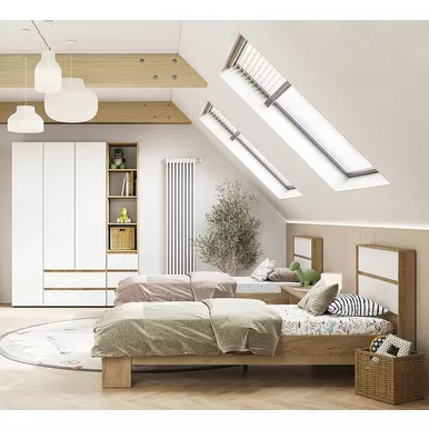 Детская Хелен - Комплект 5 - Белый/Дуб крафт золотой (Стендмебель)