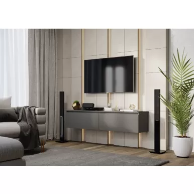 Шкаф навесной Симпл ШКН-07 - Графит (BTS)