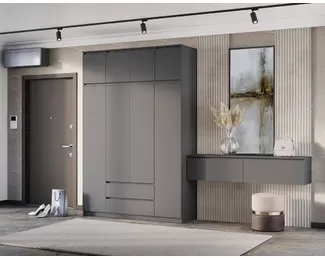 Модульная прихожая Симпл - Графит (BTS)