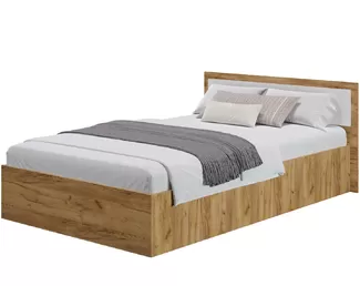 Кровать 1,2 м Евро - Белый / Крафт (BTS)