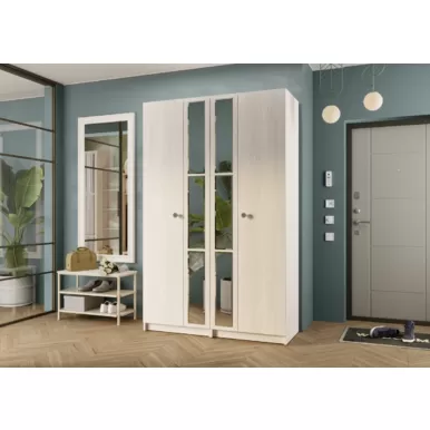 Модульный шкаф Зарина ШК-01 - Ясень белый (BTS)