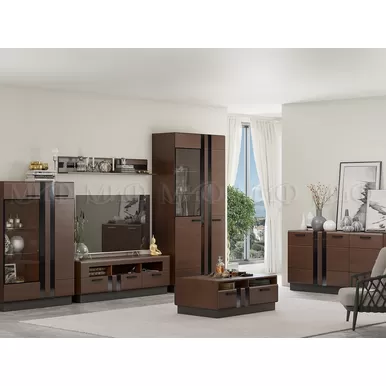 Гостиная Магнолия - Комплект 2 - Дерево орех (МИФ)