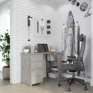 Стол 3 ASTI - Бетон (Горизонт)