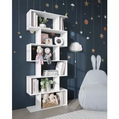 Стеллаж 2 ASTI - Белый (Горизонт)