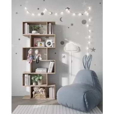 Стеллаж 2 ASTI - Дуб Сонома (Горизонт)