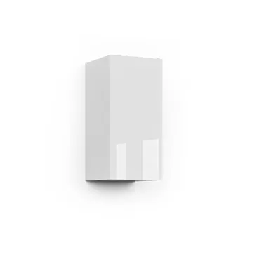 Пенал Лия 3 - Белый / Белый глянец (Рикко)