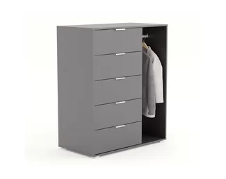 Комод Люсия STL.516.02 (5 ящиков) - Графит
