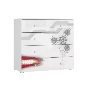 Комод Модерн Техно STL.322.06 - Белый