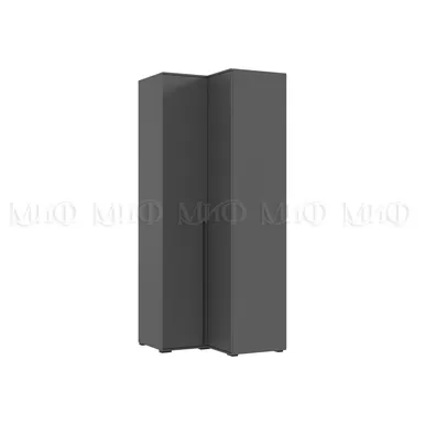Шкаф угловой Норд – Графит