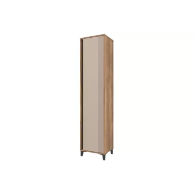 Шкаф однодверный Богемия - Дуб Барокко / Бежевый