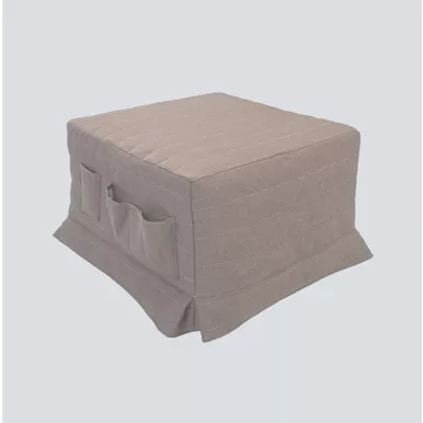 Пуф-трансформер - Рогожка бежевая (Мелодия сна)