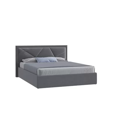 Кровать Мартин 120х200 - Рогожка серая (Мелодия сна)