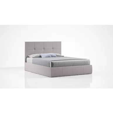 Кровать Твист 120х200 - Рогожка бежевая (Мелодия сна)