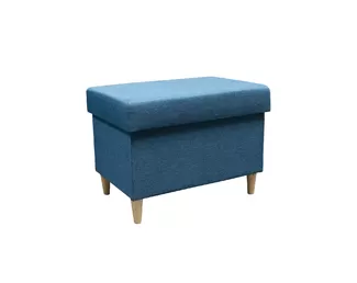 Пуф Стоун - Рогожка голубая (М-Стиль)