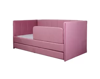 Кровать Хагги 1800х900 с ящиком - Велюр розовый (М-Стиль)